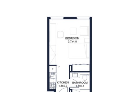 Apartament na sprzedaż w Aljada, Sharjah, ZEA 1 sypialnia, 29 mkw., nr 728537 - zdjęcie 4