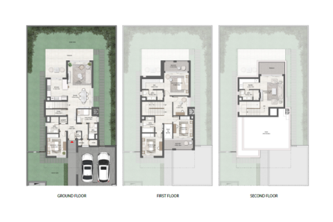 Vilë në Dubai South (Dubai World Central), Emiratet e Bashkuara Arabe 3 dhoma gjumi, 279 m2. № 689796 - Foto 7