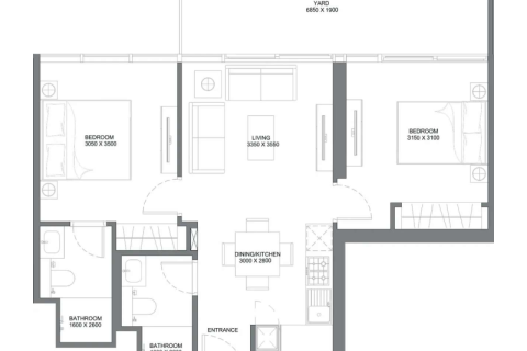 Apartamento para venda em Umm Al Quwain, EAU 1 quarto, 48 m2 № 690239 - foto 7