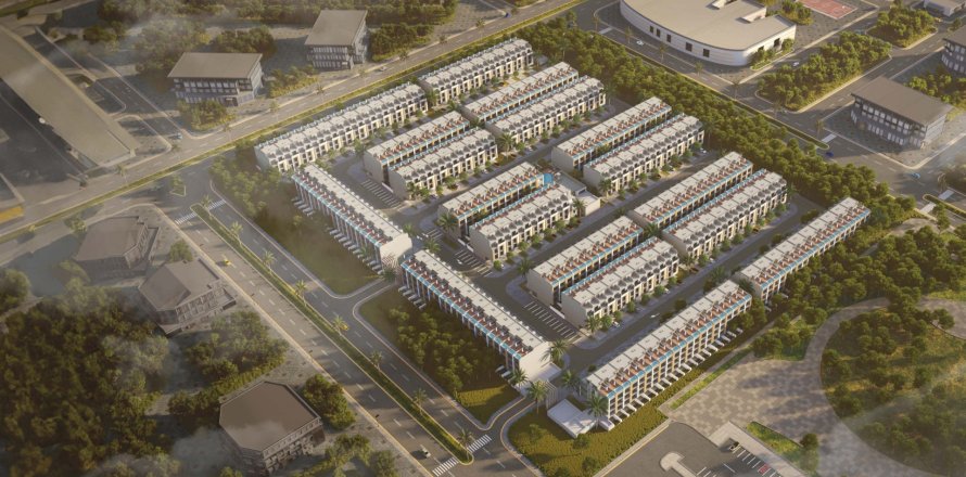 Kuća u nizu u Khalifa City, Abu Dhabi, UAE 381 m2, 3 spavaćih soba Br. 690237