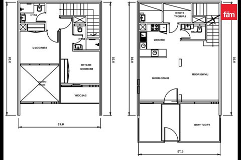 Kaupunkipientalo Dubai, Arabiemiraatit 2 makuuhuonetta, 79.3 m2 № 727370 - kuva 17