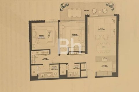 Byt v Dubai, SAE 2 ložnice, 121 m² Č.: 643494 - fotografie 16