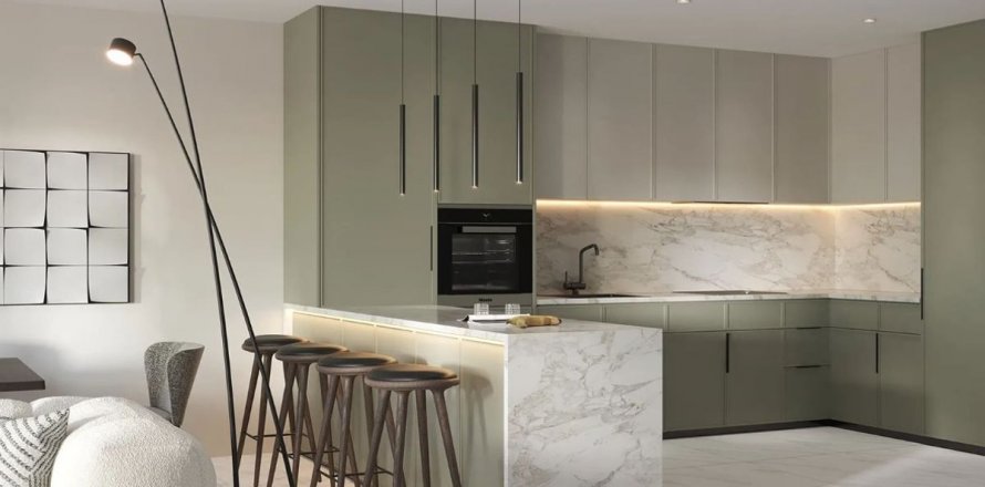 Apartmán v Downtown Jebel Ali, Dubai, SAE 3 spálne, 118 m2 č. 644725