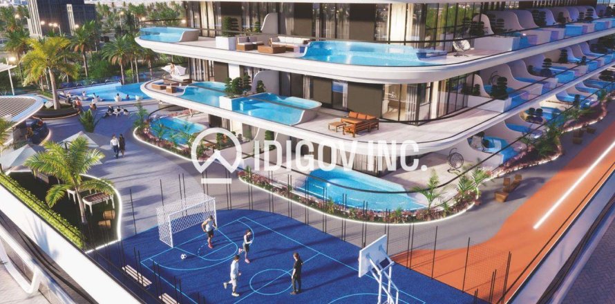 Dubai Production City (IMPZ), Dubai, संयुक्त अरब अमीरात में अपार्टमेंट, 2 बेडरूम, 124 वर्ग मीटर, संख्या 680669