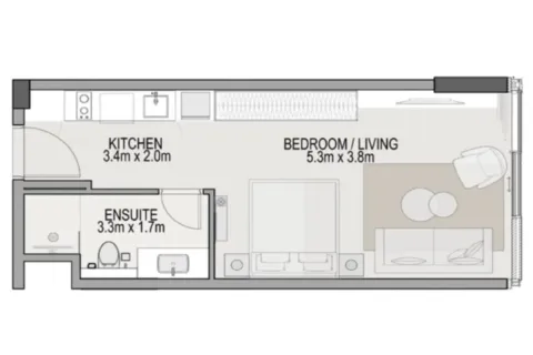 Apartment in Dubai Hills Estate, UAE 35 sq.m. № 649521 - photo 10