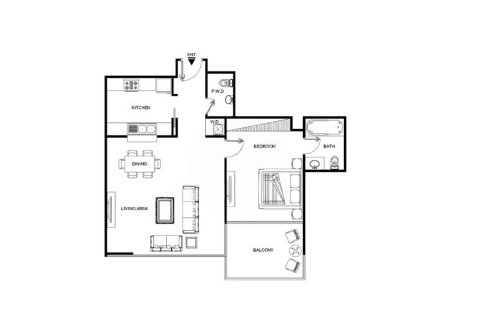 آپارتمان برای فروش در  Dubai Marina، Dubai، امارات متحده عربی  1 خوابه ، 81.57 متر مربع ، شماره 748346 - تصویر 13