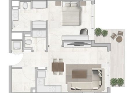 Dzīvoklis wasl gate, Dubaijā, AAE 1 istaba, 36 m2 Nr. 728482 - attēls 15