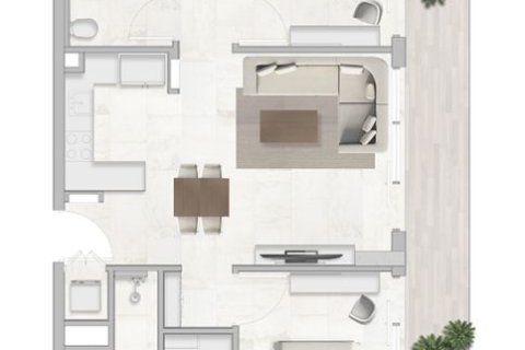 Dzīvoklis wasl gate, Dubaijā, AAE 1 istaba, 36 m2 Nr. 728482 - attēls 16