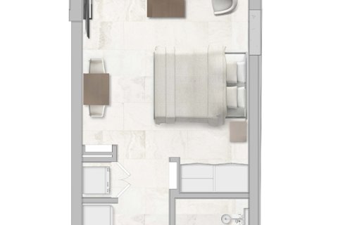 Dzīvoklis wasl gate, Dubaijā, AAE 1 istaba, 36 m2 Nr. 728482 - attēls 14