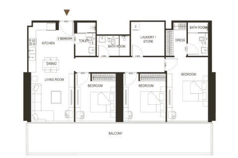 Купити квартиру в Dubai Sports City, Дубай, ОАЕ 1 кімната, 35м2, № 728486 - фото 19