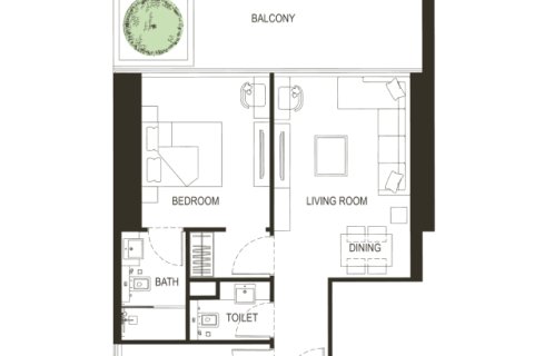Купити квартиру в Dubai Sports City, Дубай, ОАЕ 1 кімната, 35м2, № 728486 - фото 17