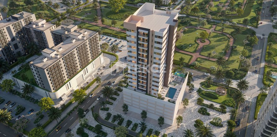 Квартира в Джумейра Вилладж Серкл, Дубай, ОАЕ 3 кімнати, 106м2 № 701734