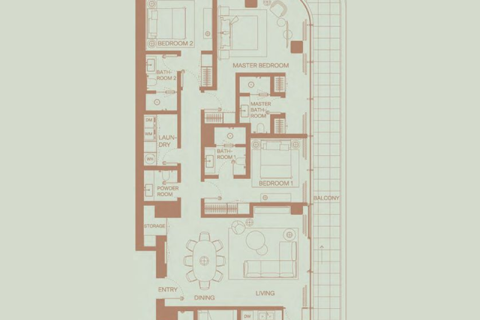 Apartamento para venda em Dubai, EAU 1 quarto, 40 m2 № 689958 - foto 8