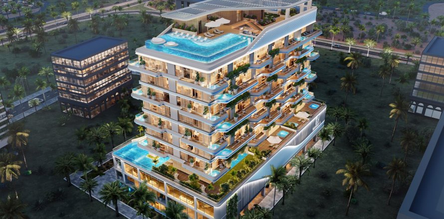 Paritalo Dubai, Arabiemiraatit 1 makuuhuone, 83 m2 № 689962