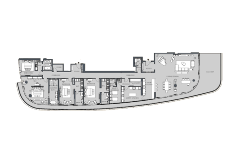 Leilighet til salgs i Al Marjan Island, Ras Al Khaimah, Emiratene 1 soverom, 222 kvm Nr. 689960 - Foto 26