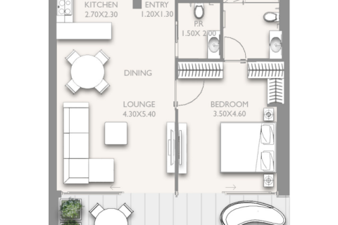 Apartamento para venda em Downtown Dubai (Downtown Burj Dubai), Dubai, EAU 1 quarto, 104 m2 № 689963 - foto 8