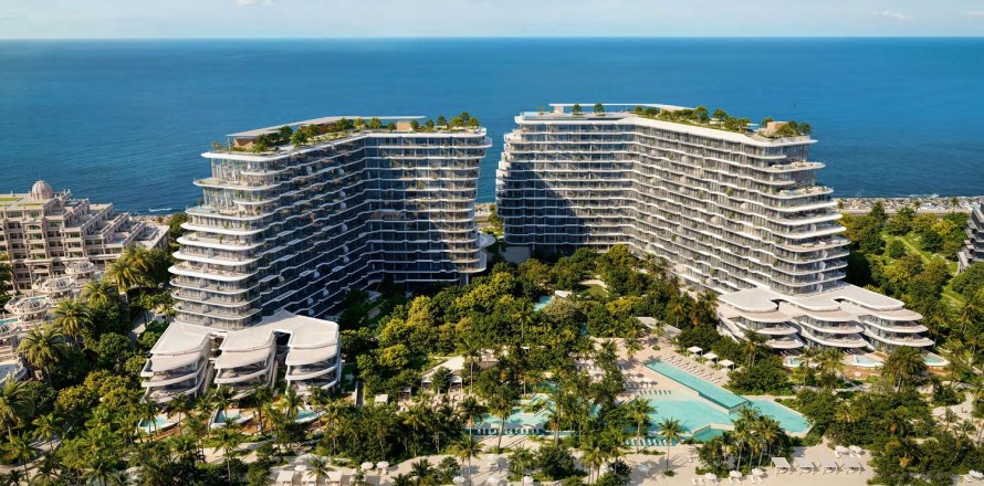 Apartament në Palm Jumeirah, Dubai, Emiratet e Bashkuara Arabe 1 dhomë gjumi № 720793
