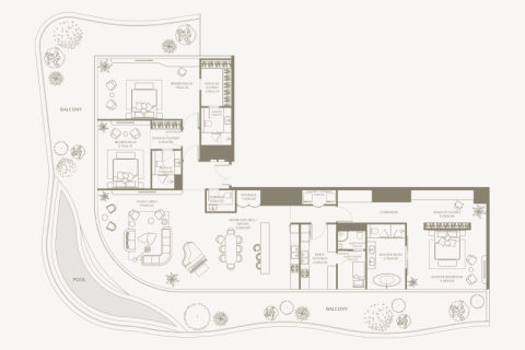 Apartamento para venda em Umm Al Quwain, EAU 1 quarto, 64 m2 № 690121 - foto 11