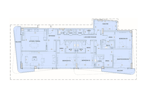Müüa korter asukohaga Dubai, AÜE: 1 magamistoaga, 54 m² Nr 690117 - pilt 6