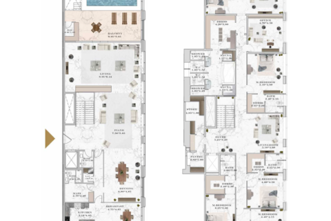 منزل ذو طابقين للبيع في مرسى دبي، دبي، الإمارات العربية المتحدة 1 غرفة نوم ، 81 متر مربع ، رقم 690118 - صورة 12