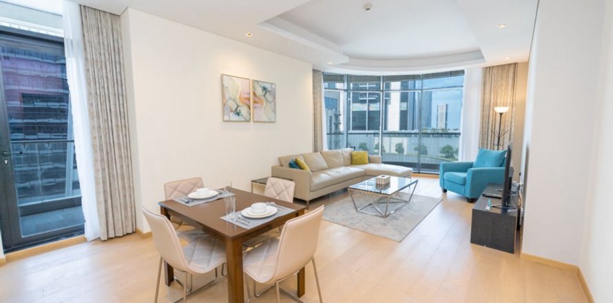 Downtown Dubai (Downtown Burj Dubai)、Dubai、UAEにあるマンション 1ベッドルーム、122.3 m2 No725998