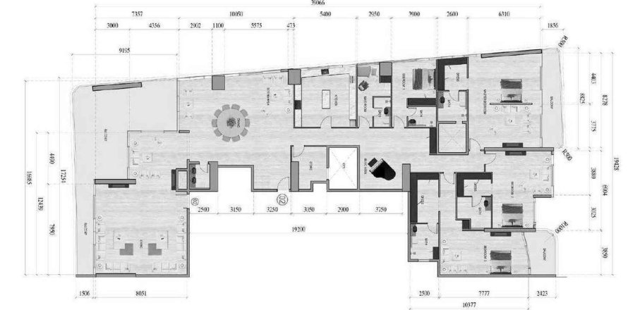 Wohnung in Al Khan, Sharjah, VAE: 4 Schlafzimmer, 602.21 m2 Nr. 717502
