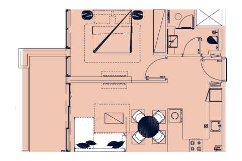 Mohammed Bin Rashid City, Dubai, BAE’de satılık daire 1 oda No 690091 - fotoğraf 6