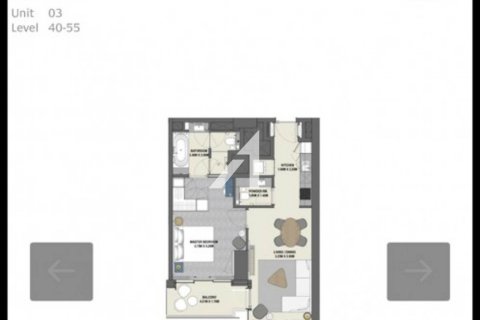 Apartment til leje i Downtown Dubai (Downtown Burj Dubai), Dubai, UAE 1 soveværelse, 71 kvm № 679316 - foto 13