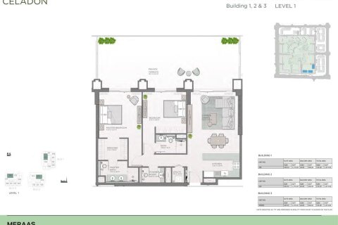 Dzīvoklis Jumeirah, Dubaijā, AAE 2 istabas, 174.10022200 m2 Nr. 651061 - attēls 2