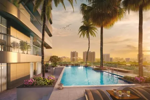 Apartmen di Dubai, UAE 1 bilik tidur, 74 meter persegi № 686953