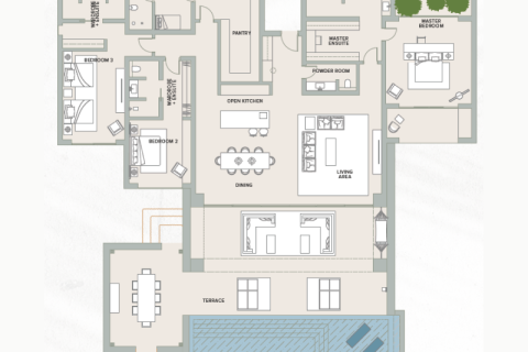 Villa para venda em Ras Al Khaimah, EAU 3 quartos, 462 m2 № 690012 - foto 5