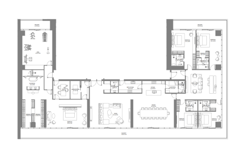 Пәтер Dubai Harbour, Дубай, БАӘ-да 1 жатын бөлме, 101 м² № 689984 - фото 8