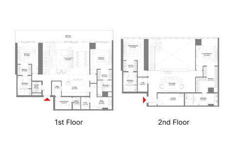 Пәтер Dubai Harbour, Дубай, БАӘ-да 1 жатын бөлме, 101 м² № 689984 - фото 7