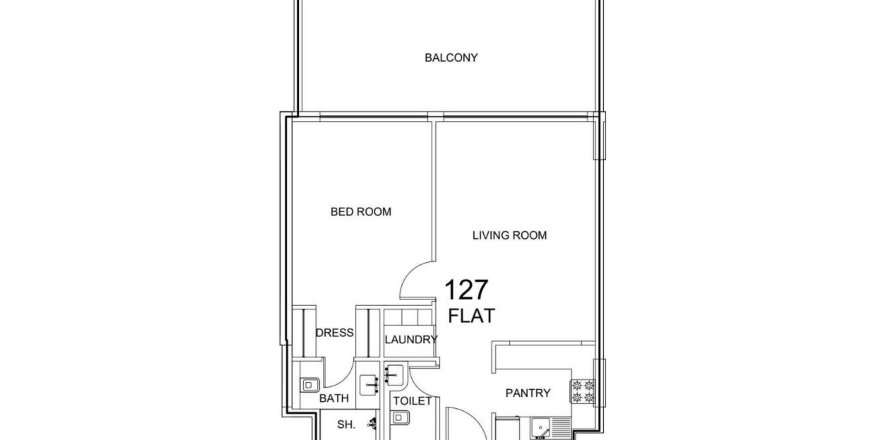 Al Warsan、Dubai、UAEにあるマンション 1ベッドルーム、86.73 m2 No647585
