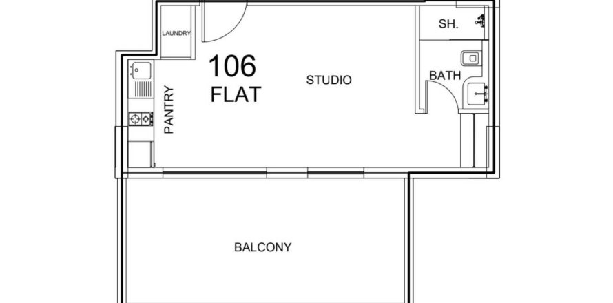 Apartment sa Glorious Central Residences sa Al Warsan, Dubai, UAE 1 silid, 53.65 sq.m. № 647583