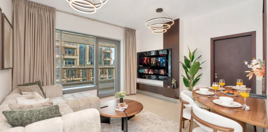 Downtown Dubai (Downtown Burj Dubai)、Dubai、UAEにあるマンション 1ベッドルーム、76.9 m2 No697021