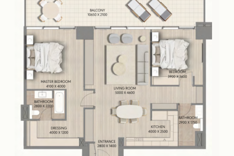 Müüa korter asukohaga Ras Al Khaimah, AÜE: 1 toaline, 36 m² Nr 690129 - pilt 7