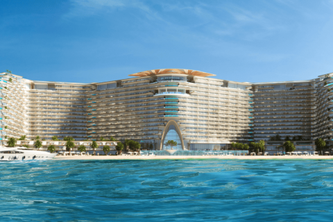 Пәтер Al Marjan Island, Рас-эль-Хайма, БАӘ-да 1 жатын бөлме, 82 м² № 690126