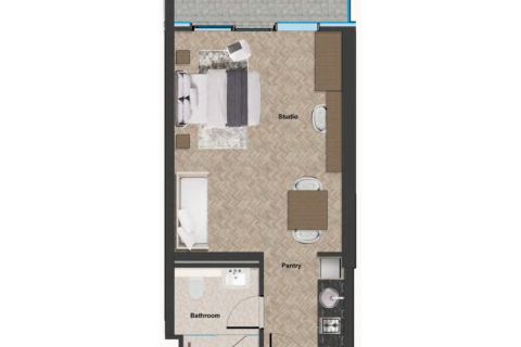 Apartamento en venta en Dubai Sports City, Dubai, EAU 1 habitación, 38 m2 № 732470 - foto 5