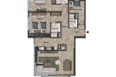 Apartamento en venta en Dubai Sports City, Dubai, EAU 1 habitación, 38 m2 № 732470 - foto 7