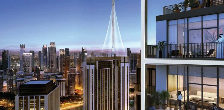 Korter asukohaga CREEK EDGE asukohaga Dubai Creek Harbour (The Lagoons), AÜE: 1 magamistoaga, 66 m² Nr 637133