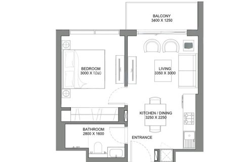 Apartman u Dubai, UAE 2 spavaćih soba, 105.17 m2 Br. 748251 - fotografija 11