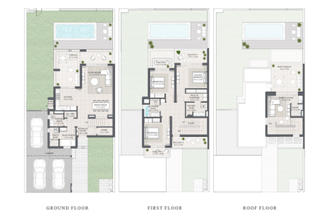 Vila v The Valley, Dubai, SAE 3 ložnice, 318 m² Č.: 689855 - fotografie 11