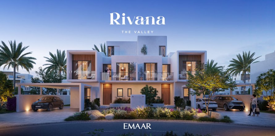 Vila v The Valley, Dubai, SAE 3 ložnice, 318 m² Č.: 689855