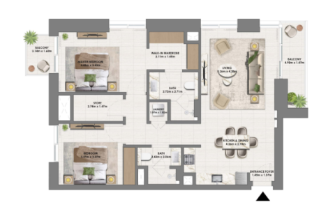 Lakás itt: Dubai Hills Estate, EAE, 1 hálószoba, 238 m², azonosító: 689857 - fénykép 4