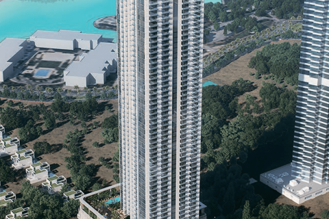 Byt v Jumeirah Lake Towers, Dubai, SAE 1 ložnice, 73 m² Č.: 689854 - fotografie 3