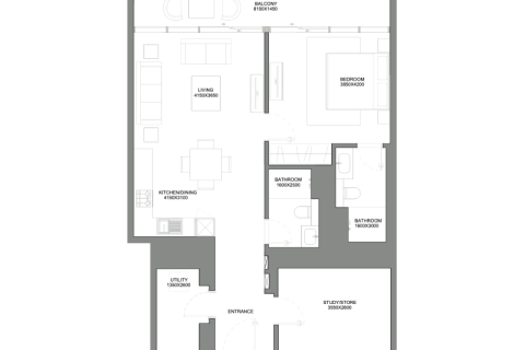Byt v Jumeirah Lake Towers, Dubai, SAE 1 ložnice, 73 m² Č.: 689854 - fotografie 5
