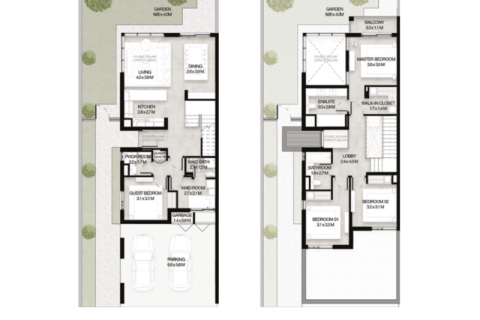 Купить таунхаус в Мудон, Дубай, ОАЭ 3 спальни, 219м2, № 689852 - фото 7