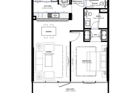 Lakás itt: Mina Al Arab, Ras Al Khaimah, EAE, 1 hálószoba, 88 m², azonosító: 689851 - fénykép 6