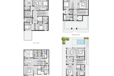 Vila v Dubai, SAE 5 ložnice, 1496 m² Č.: 689856 - fotografie 11